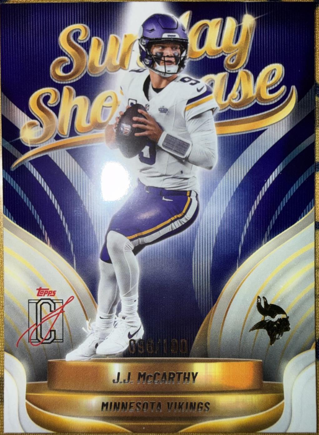 J.J. McCarthy [Purple] #SS-20