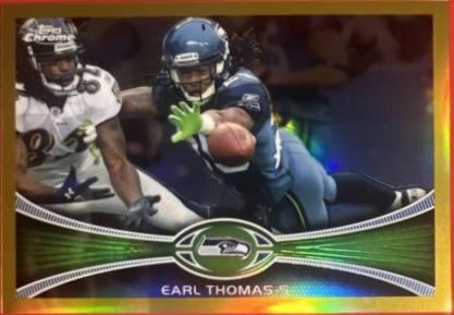 Earl Thomas [Gold Refractor] #201