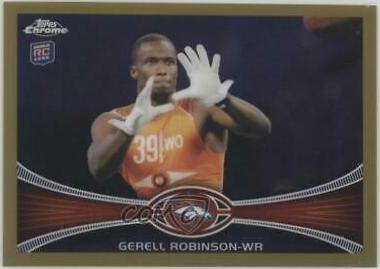 Gerell Robinson [Gold Refractor] #214