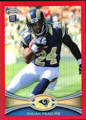 Isaiah Pead [Feet on Ground Red Refractor] #202