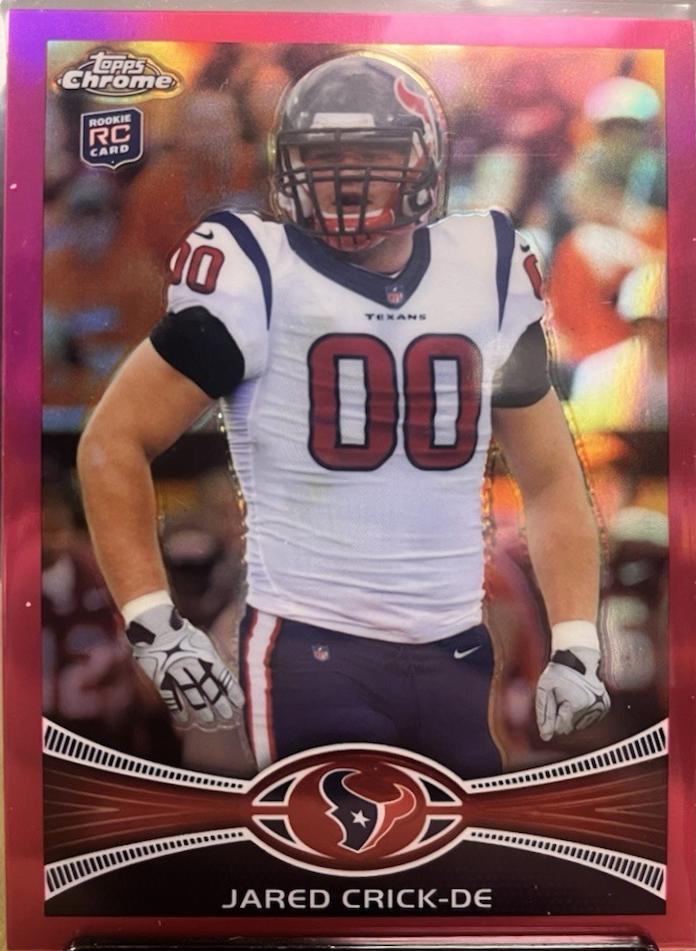 Jared Crick [Pink Refractor] #11