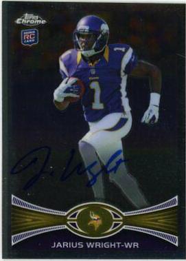 Jarius Wright [Autograph] #203