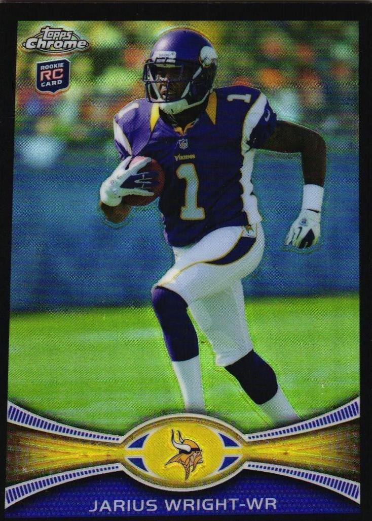Jarius Wright [Black Refractor] #203