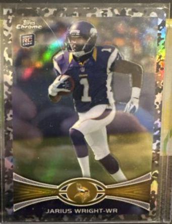 Jarius Wright [Camouflage Refractor] #203