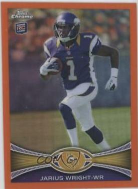 Jarius Wright [Orange Refractor] #203