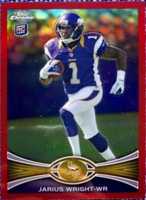 Jarius Wright [Red Refractor] #203