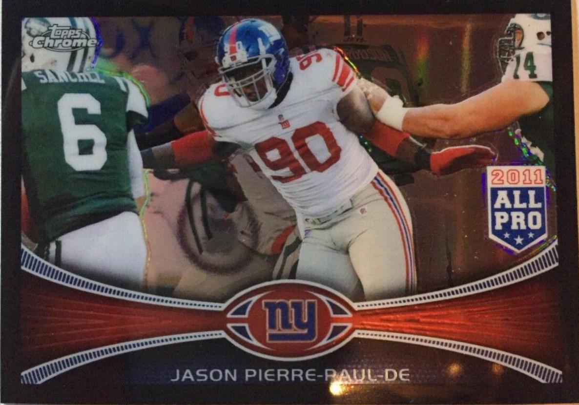Jason Pierre Paul [Black Refractor] #76