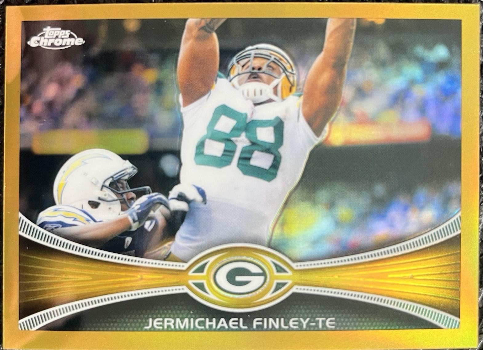 Jermichael Finley [Gold Refractor] #64