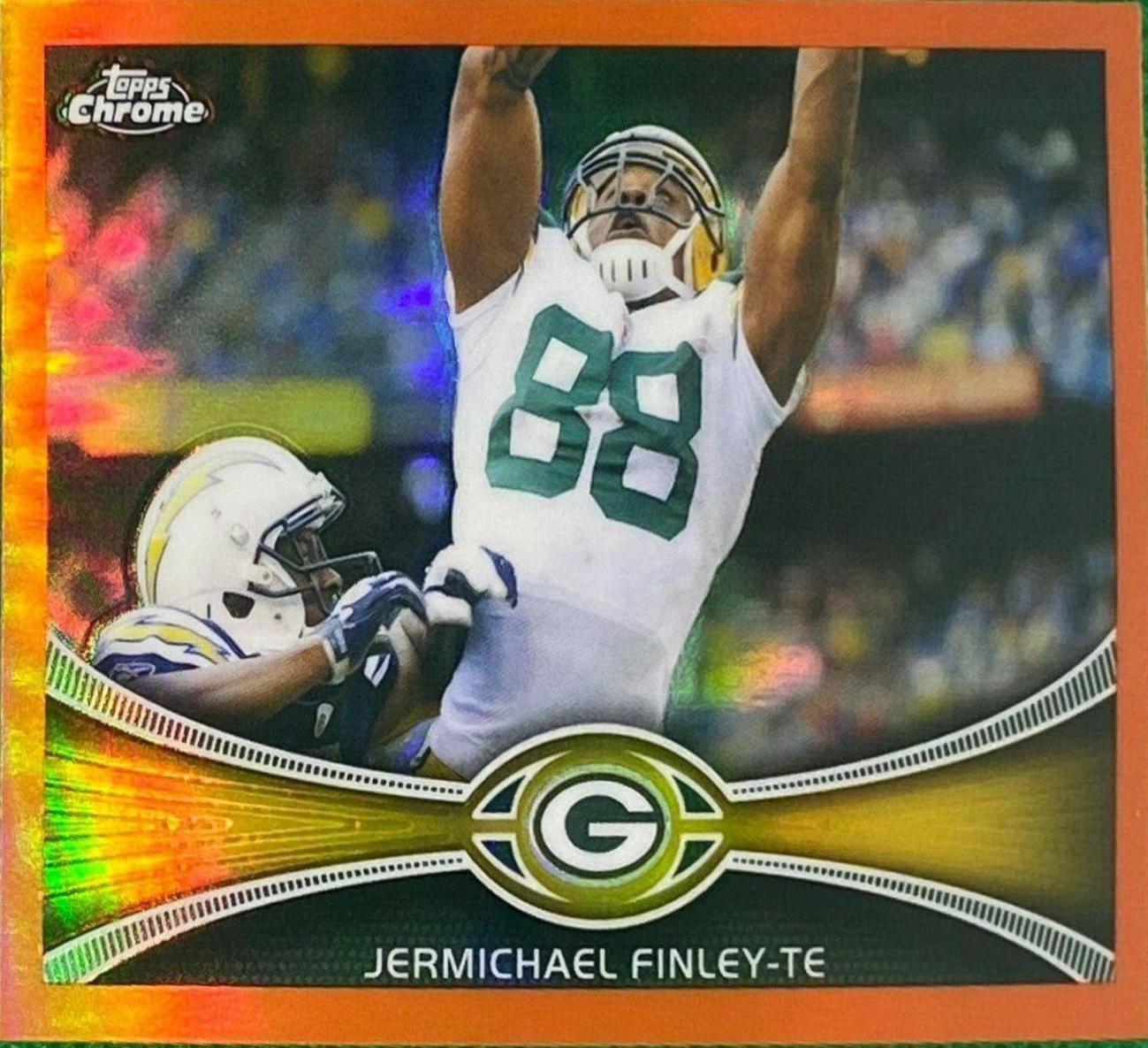 Jermichael Finley [Orange Refractor] #64