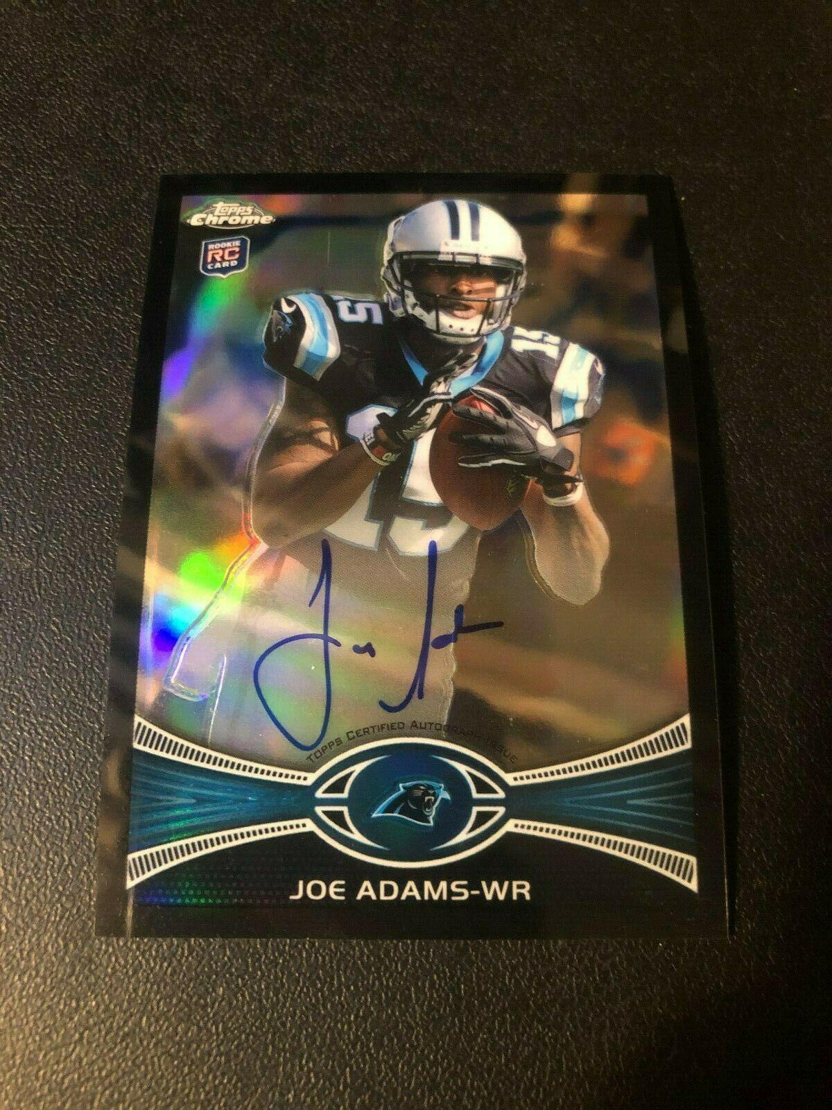Joe Adams [Autograph Black Refractor] #133