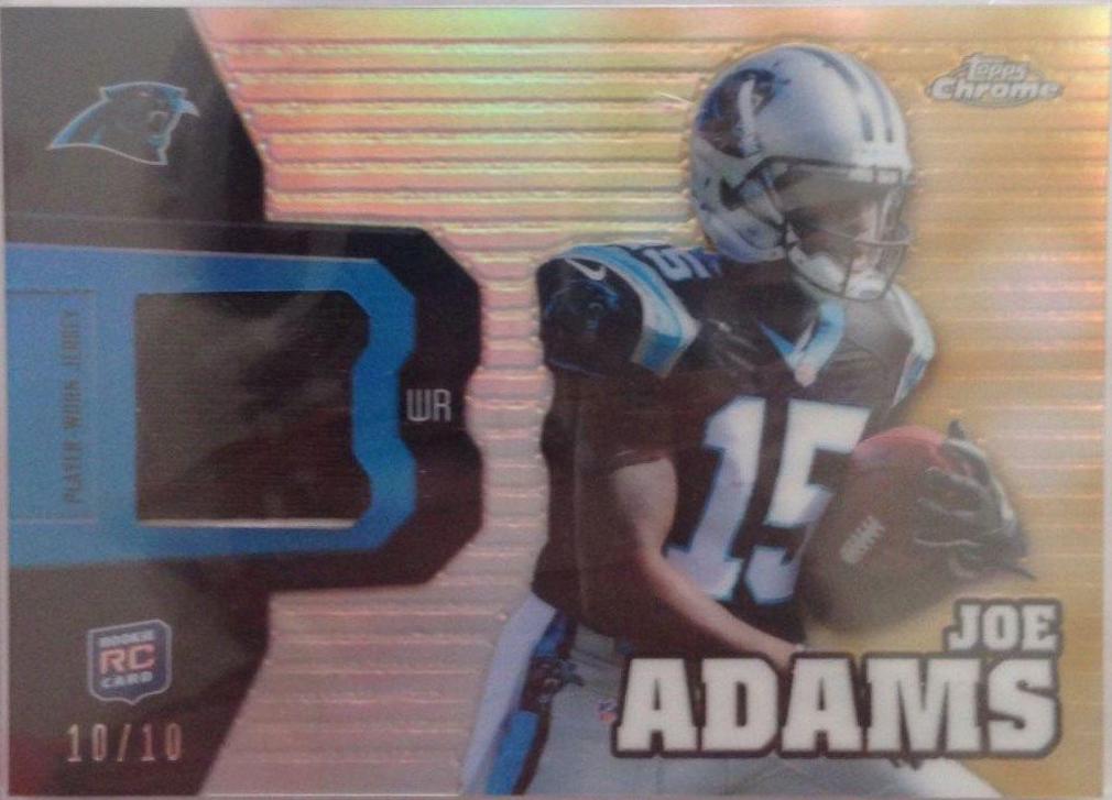 Joe Adams [Autograph Gold Refractor] #133