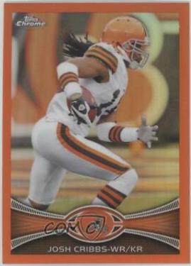 Josh Cribbs [Orange Refractor] #66