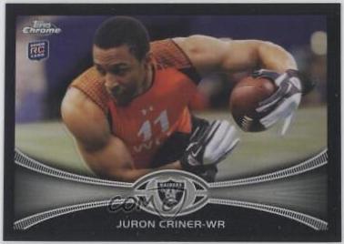 Juron Criner [Black Refractor] #195