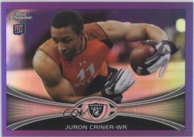 Juron Criner [Purple Refractor] #195