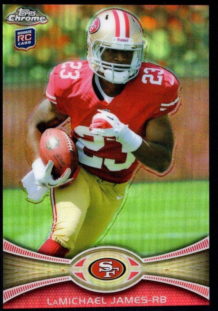 LaMichael James [Stands in Background Black Refractor] #191