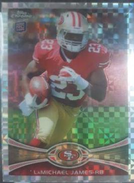 LaMichael James [Stands in Background Xfractor] #191