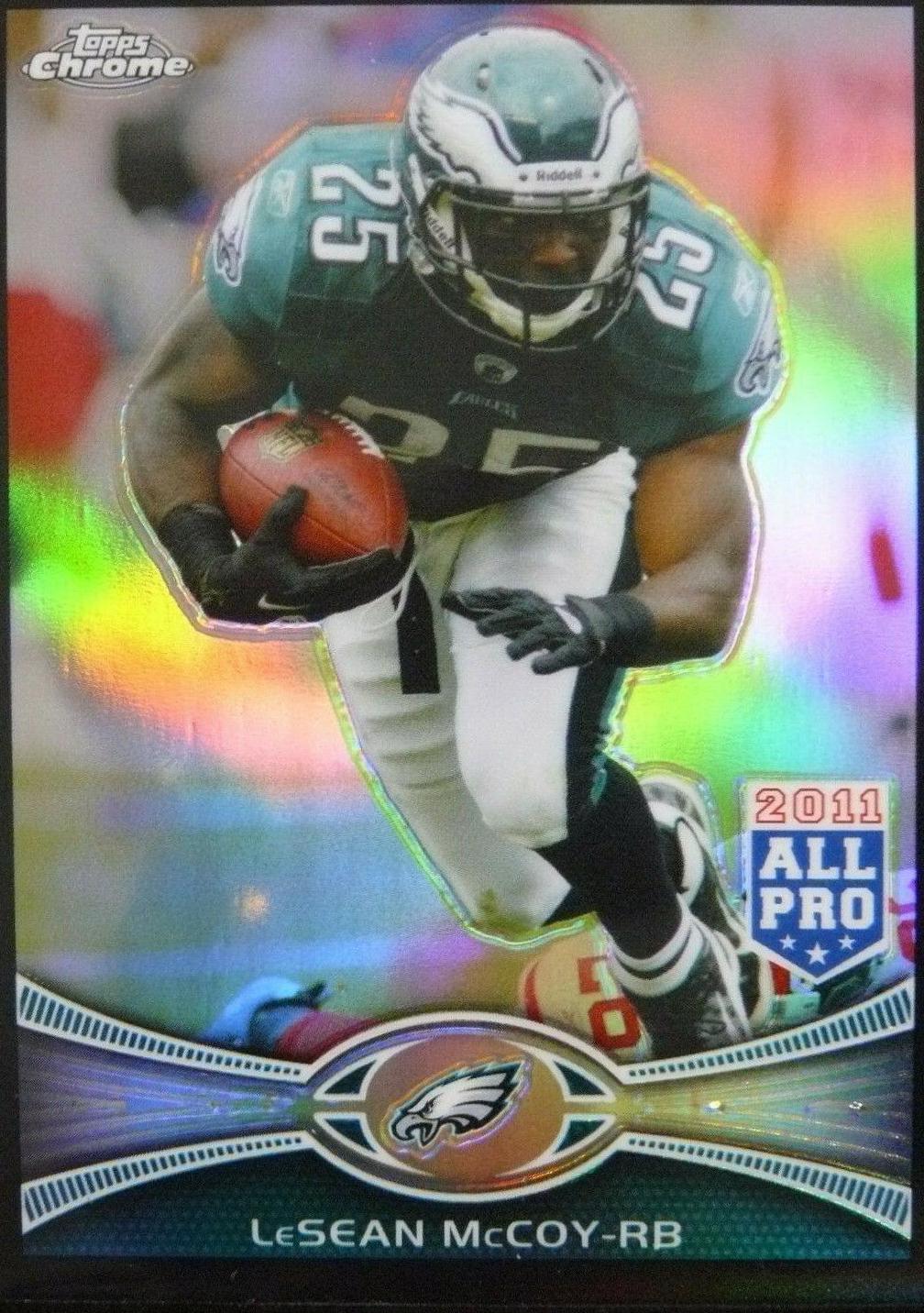 LeSean McCoy [Black Refractor] #78