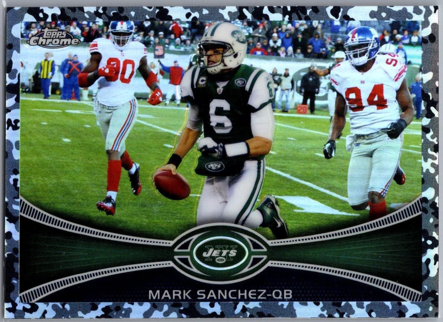 Mark Sanchez [Camouflage Refractor] #119