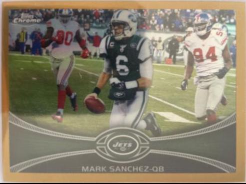 Mark Sanchez [Gold Refractor] #119