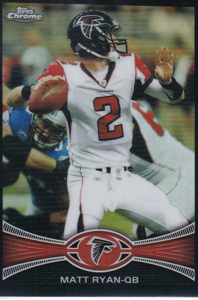 Matt Ryan [Black Refractor] #91