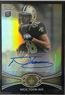 Nick Toon [Autograph Black Refractor] #193