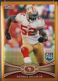 Patrick Willis [Gold Refractor] #80
