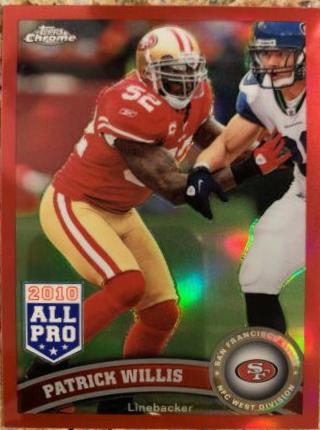 Patrick Willis [Red Refractor] #80