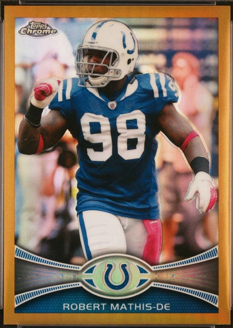 Robert Mathis [Gold Refractor] #5