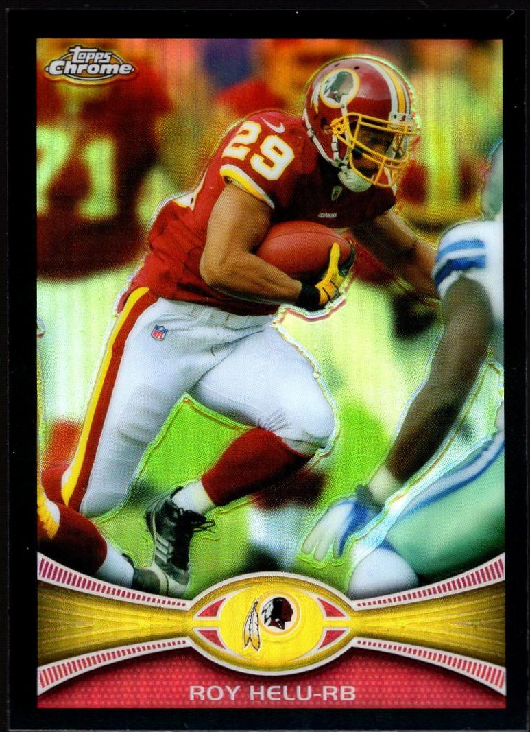 Roy Helu [Black Refractor] #218
