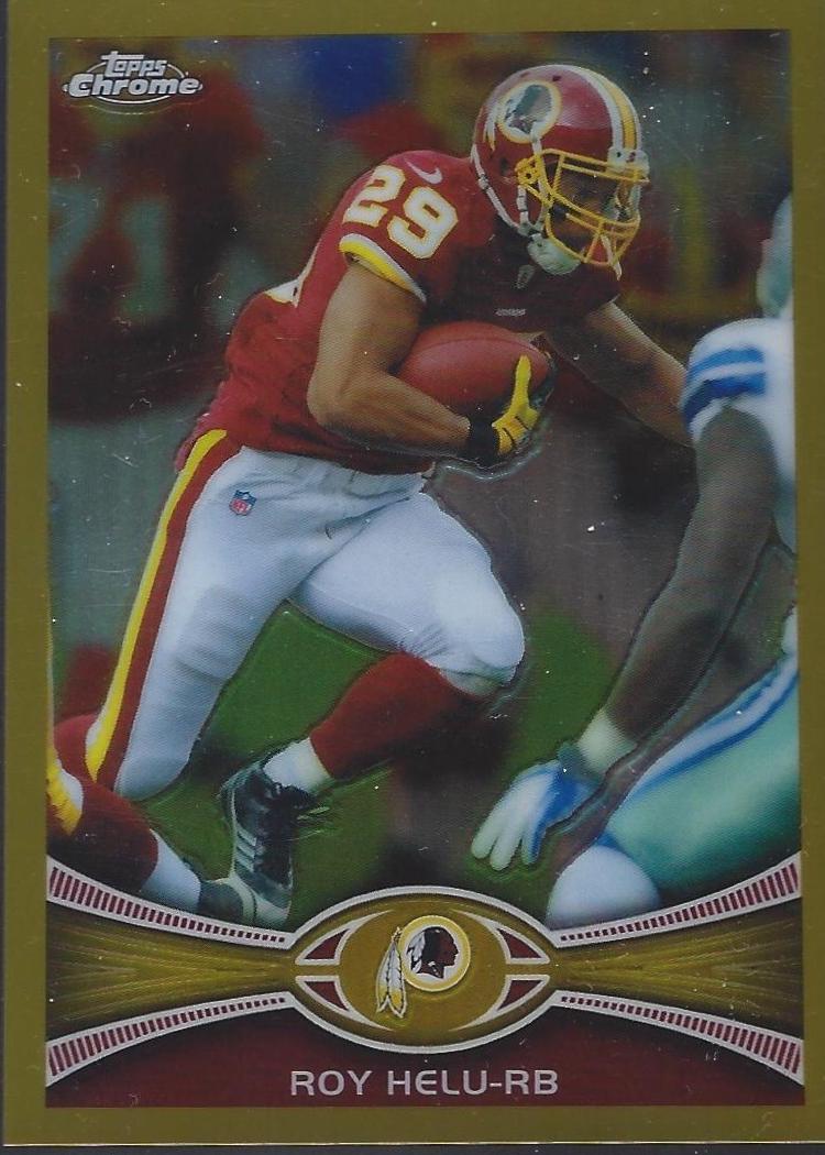 Roy Helu [Gold Refractor] #218