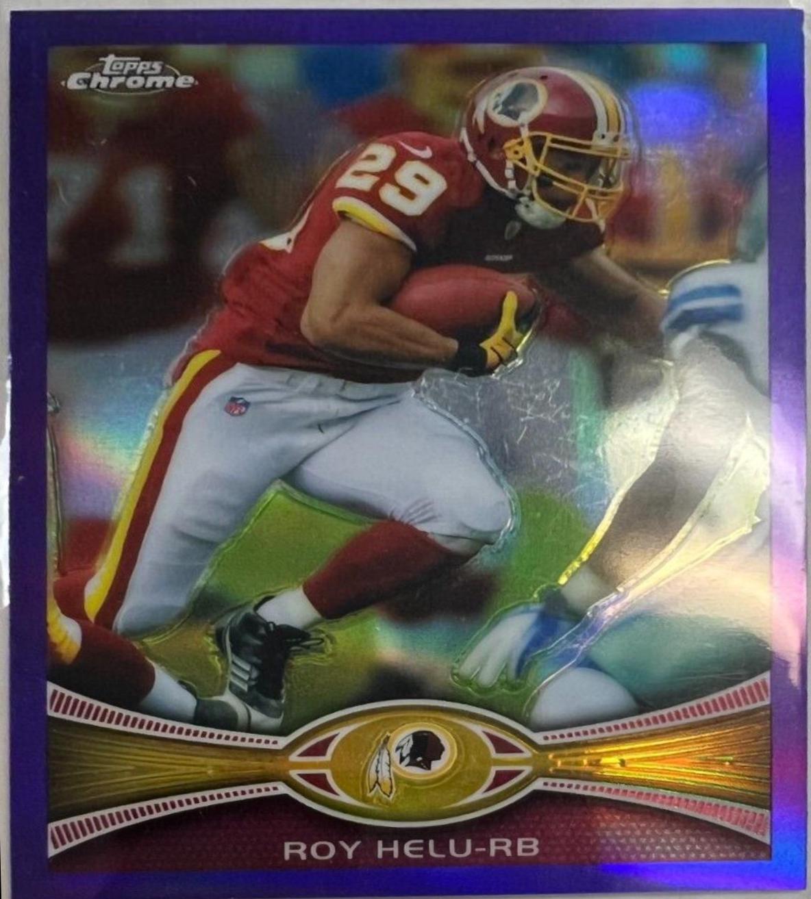 Roy Helu [Purple Refractor] #218