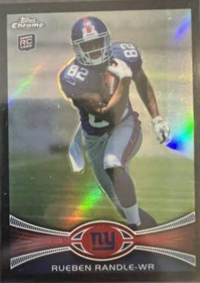 Rueben Randle [Ball at Chest Black Refractor] #70