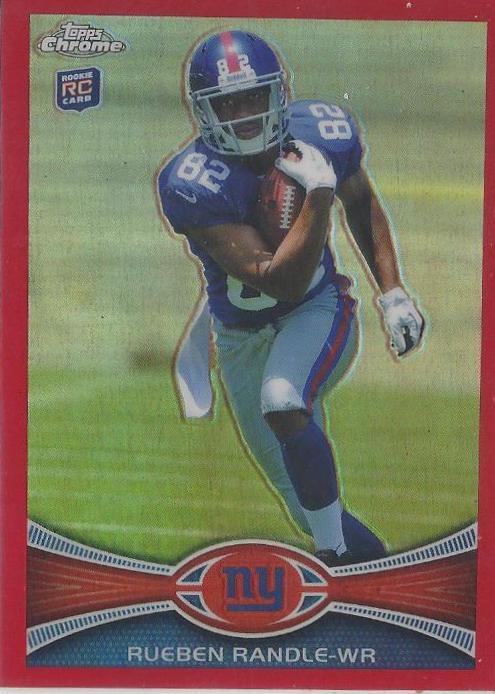 Rueben Randle [Ball at Chest Red Refractor] #70