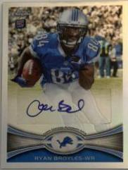 Ryan Broyles [Facing Forward Autograph Refractor] #186