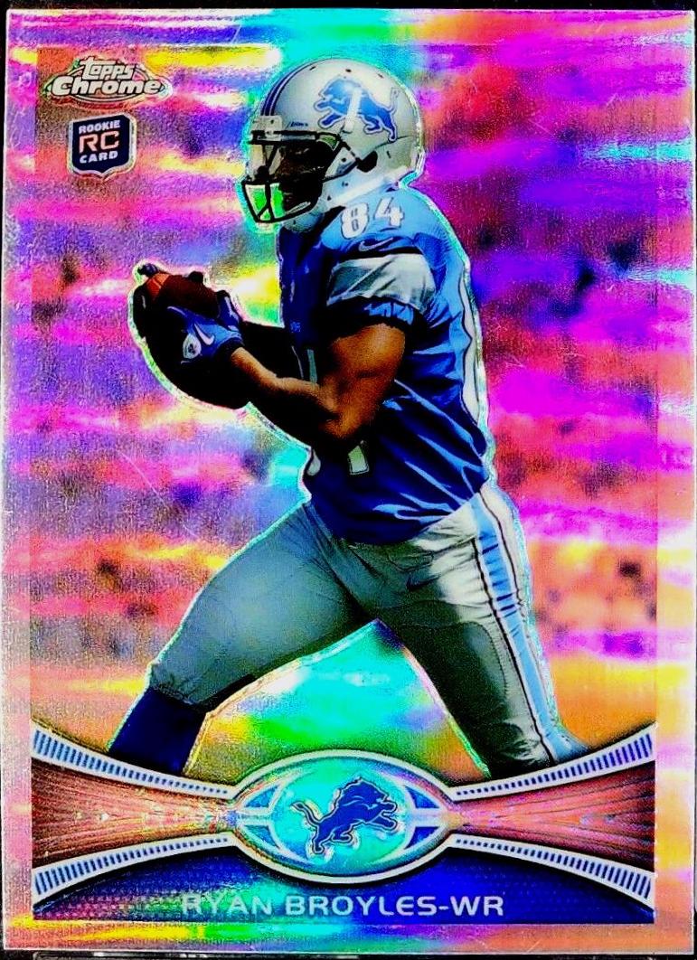 Ryan Broyles [Running Left Refractor] #186
