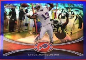 Steve Johnson [Blue Refractor] #74