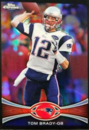 Tom Brady [Black Refractor] #220