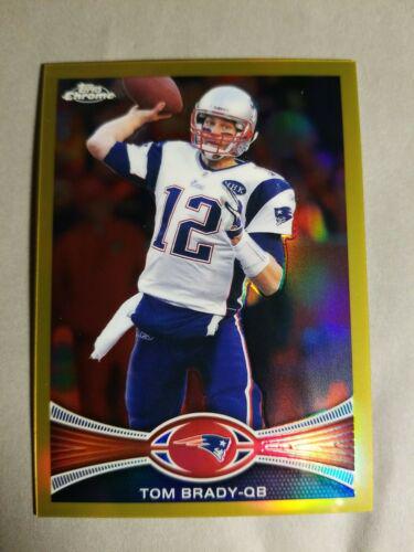 Tom Brady [Gold Refractor] #220