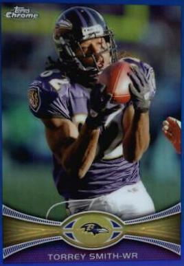 Torrey Smith [Blue Refractor] #52