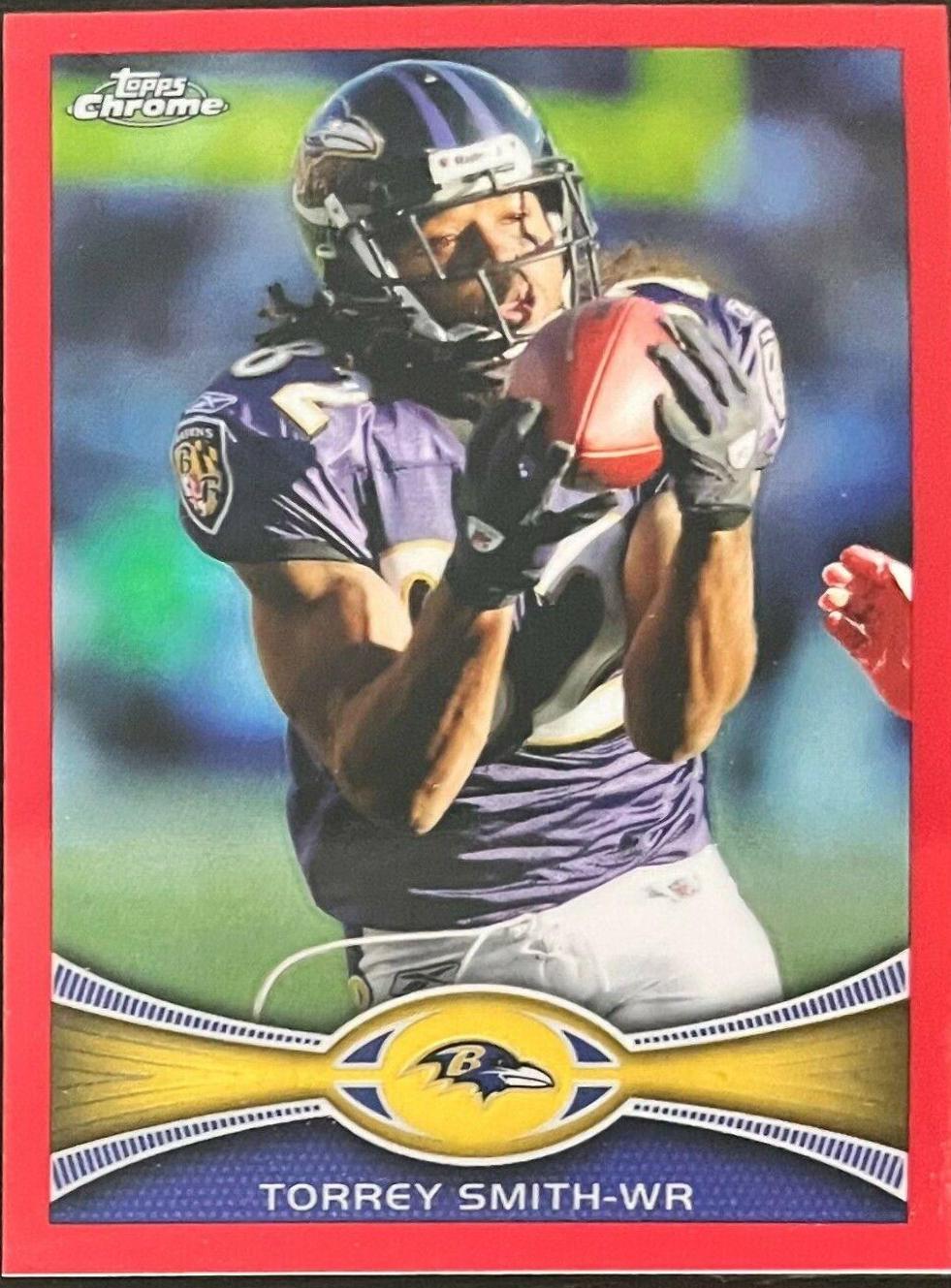 Torrey Smith [Red Refractor] #52
