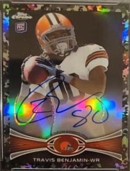 Travis Benjamin [Autograph Camouflage Refractor] #43
