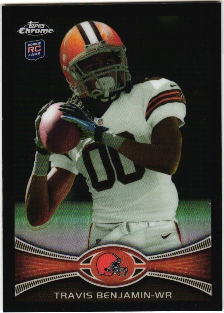 Travis Benjamin [Black Refractor] #43