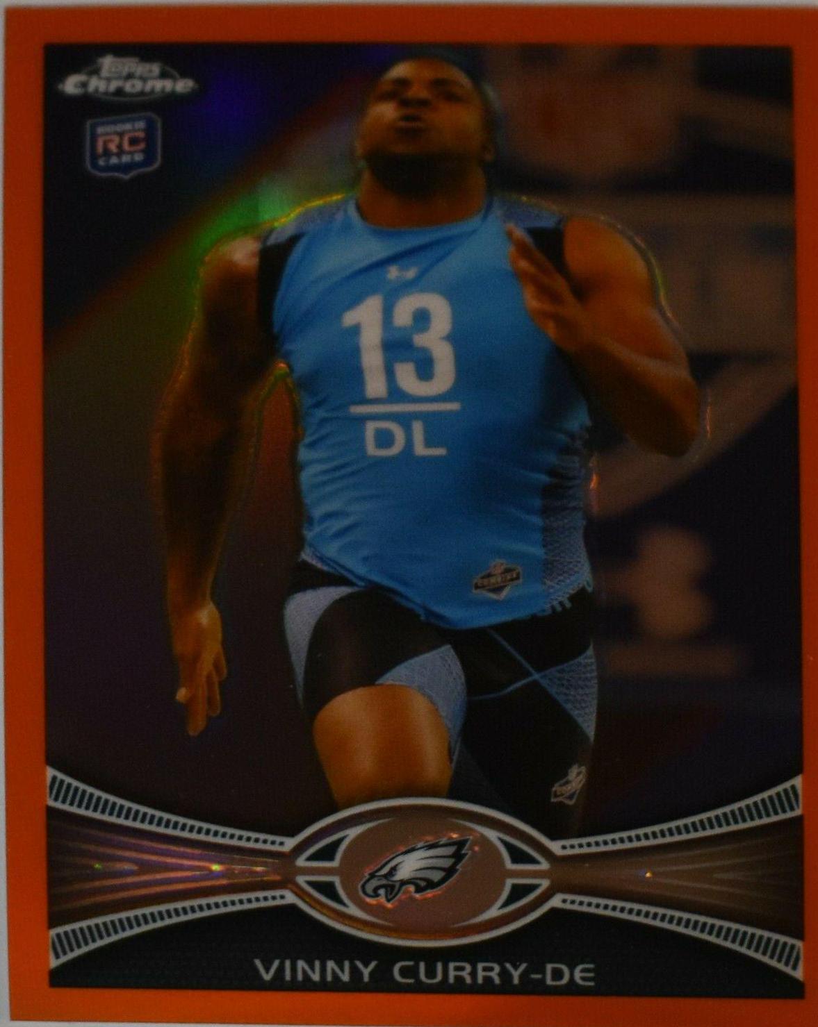 Vinny Curry [Orange Refractor] #131