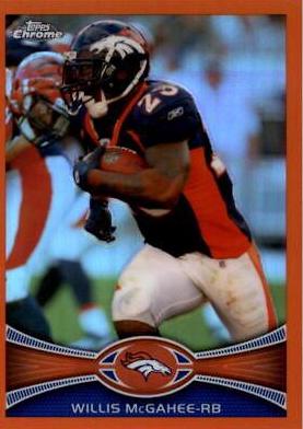 Willis McGahee [Orange Refractor] #150
