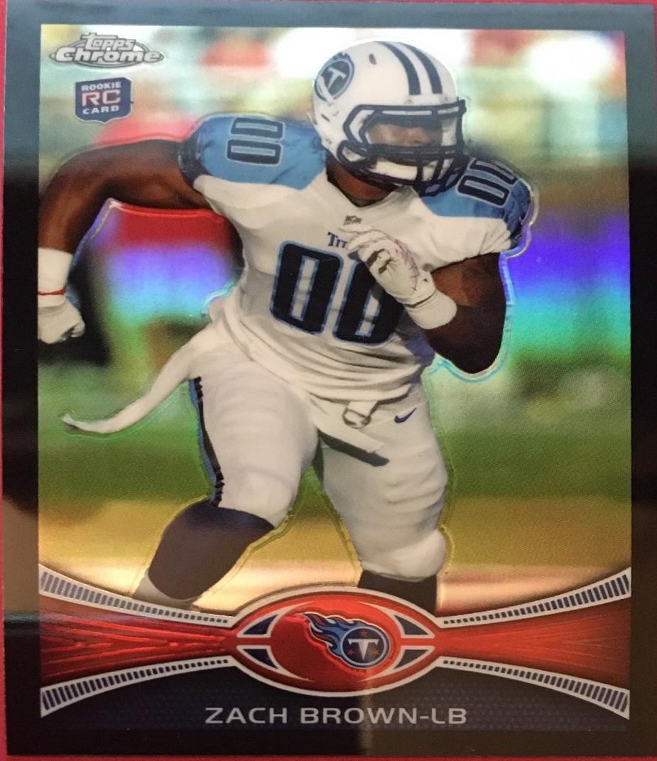 Zach Brown [Black Refractor] #152
