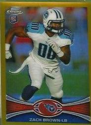 Zach Brown [Gold Refractor] #152
