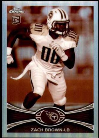 Zach Brown [Sepia Refractor] #152