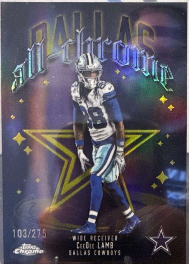 CeeDee Lamb [Yellow Refractor] #ACT-8