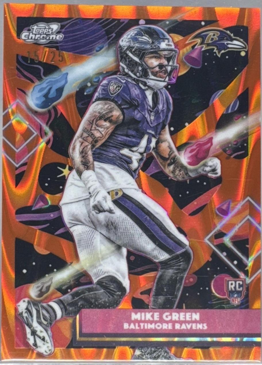 Mike Green [Orange Galactic Refractor] #108