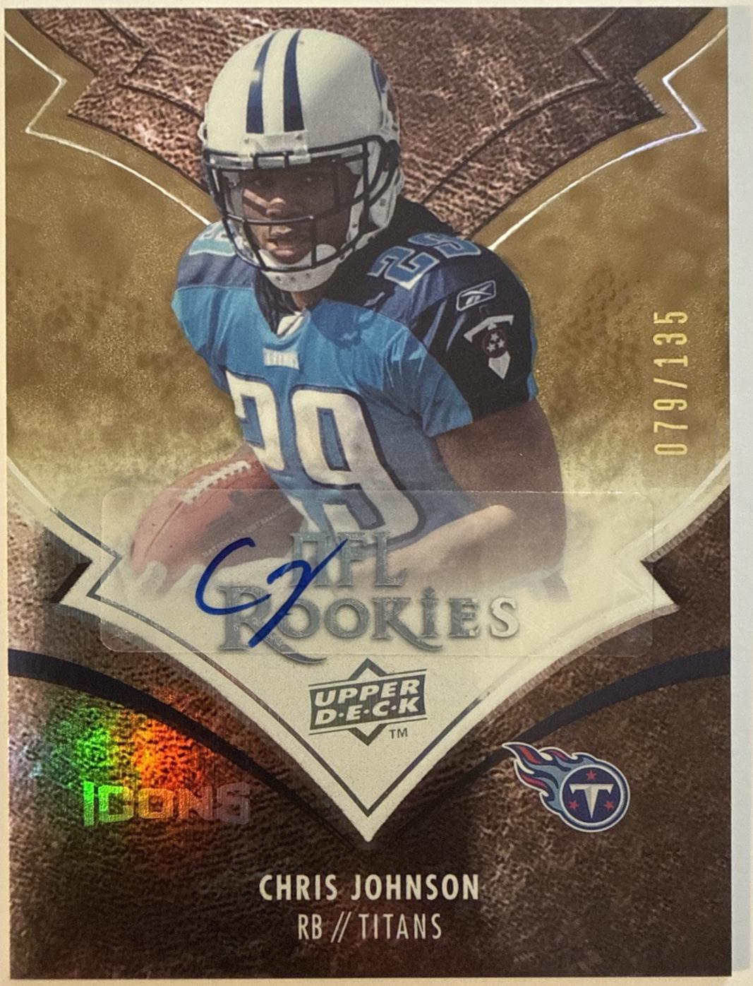 Chris Johnson [Autograph Rainbow] #116